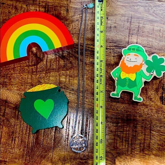 Lakers pendant silver necklace Los Angeles Lakers NBA basketball LA Lakers - Picture 3 of 4